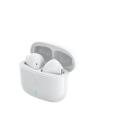 Auriculares Celly TIPS1WH inalámbricos Bluetooth para llamadas y música, micrófono integrado, blancos