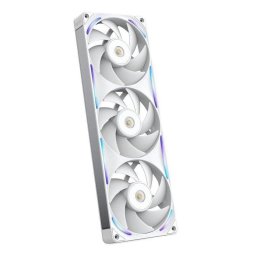 Ventilador suplementario NZXT F360X 360 mm 3100 RPM RGB blanco con PWM