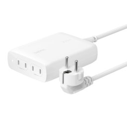 Cargador Belkin BoostCharge Pro 200 W GaN 4 puertos USB-C Blanco