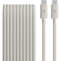 Cable USB-C a USB-C Beats 240W Trenzado 3m Gris Tormenta