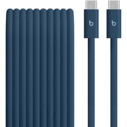 Cable Beats USB-C a USB-C 240W Trenzado 3m Azul Índigo
