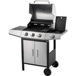 Barbacoa de gas Fieldmann FZG 3010 11.7 kW 4 quemadores 39 x 50.5 cm