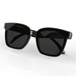 Klack Gafas Inteligentes Polarizadas Bluetooth Altavoces Integrados Micrófono Negro