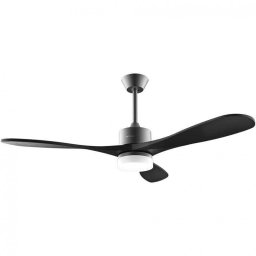 Ventilador de Techo con Luz Cecotec EnergySilence Aero 5290 Stone Pro 35W 132cm 5 Velocidades Motor DC Mando Temporizador Función Invierno