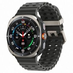 Samsung Galaxy Watch Ultra con caja Titanio y correa gris oscuro LTE Smartwatch. Titanio
