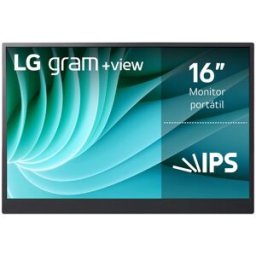 LG Monitor portátil PC 40,6 cm (16') gram +view, 60 Hz, WQXGA IPS, rotación automática.
