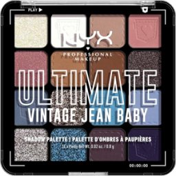 NYX Professional Makeup Paleta de sombras Ultimate 16 Pan 16 x 0,8g Vintage Jean Baby