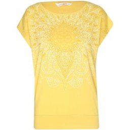 Spirit Of Om Camiseta de yoga Yamala para mujer amarillo S