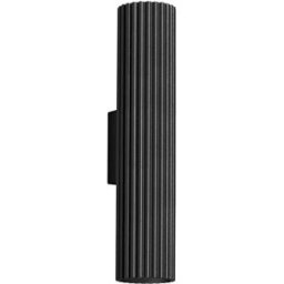 Aplique con 2 luces Karbon Negro 30