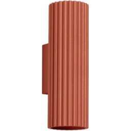 Aplique con 2 luces Karbon Rojo Ocre 20