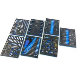 HBM 262 Piezas Recambio de Herramienta Premium para Carro de Herramientas - AZUL