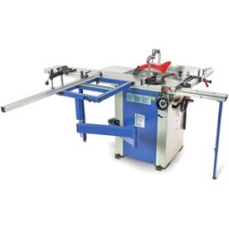 HBM 1600 Seccionadora profesional, mesa de sierra circular con mesa de rodillos