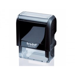 Sello entintado printy 4913 58x22 mm p4 carcasa gris sin almohadilla