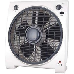 Ventilador de Suelo FM Calefacción BF-4 45W 3 Velocidades Temporizador Rejilla Multidireccional