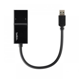 Adaptador USB 3.0 a Ethernet Gigabit Belkin Negro
