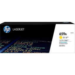 Cartucho de Tóner Original HP 659A Amarillo para Impresoras LaserJet