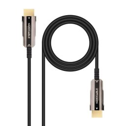 Cable HDMI Nanocable 2.0 AOC 4K@60Hz 18Gbps 15m Negro