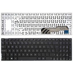 Teclado Portátil ASUS Vivobook X541U Español Sin Marco Negro