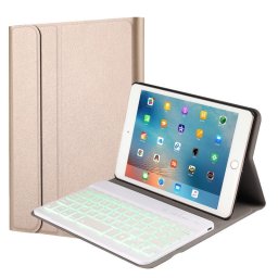 Royal Bailey 1027D Funda con Teclado Bluetooth para Ipad Mini1/2/3 Dorado