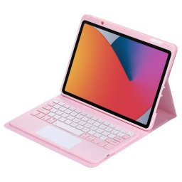 Royal Bailey B3011C Funda Teclado Bluetooth para iPad Air 4 (2020) 10.9/Pro 11 (2021/2020/2018) Rosa