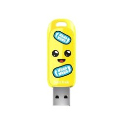 Memoria USB SanDisk SDCZIF-128G-G46 128GB USB 3.2 Gen 1 Amarilla sin tapa 130MB/s