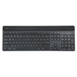 Teclado Targus EcoSmart scissor switch inalámbrico Bluetooth LED negro completo QWERTY