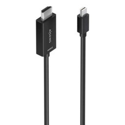 Cable Conversor Aisens Mini DisplayPort a HDMI 4K@60Hz 1m Negro