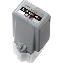Cartucho de Tinta Canon PFI-1000PBK Negro Foto 80ml para imagePROGRAF PRO-1000