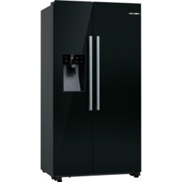 Frigorífico Americano Bosch KAD93ABEP No Frost 178cm 562L E Negro Vidrio Dispensador de Hielo