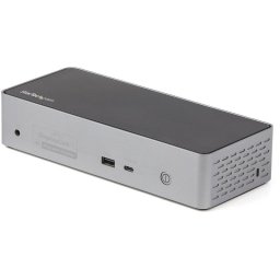 Base para portátil Startech DK31C4DPPDUE Quad 4K HDMI DisplayPort USB-C 100W PD