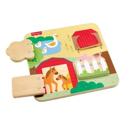 Juego educativo Fisher Price JCY33 madera multicolor habilidades motrices