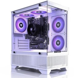 PC Sobremesa BEASTCOM Q3 AMD Ryzen 5 16GB 512GB SSD Vega 11 Windows 11 Pro RGB WiFi