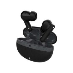 Auriculares Celly inalámbricos Bluetooth con Cancelación de Ruido, Micrófono y Asistente de Voz Negro