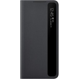 Samsung Clear View Funda Negra para Galaxy S21 Plus
