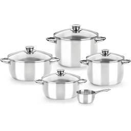 Monix Optima M450066 Batería de Cocina 5 Ollas 24/20/14cm
