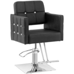 physa Sillón de peluquería Cottam con reposapiés - altura del asiento 49 - 63 cm - 150 kg - negro 10040867