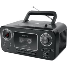 MUSE M-182RDC - Boombox, M-182 RDC con radio, CD y cassette