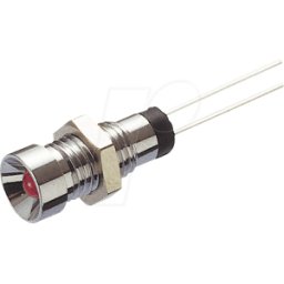 SIGNAL CONSTRUCT LED 105 I GE - LED, cableado, 5 mm, amarillo, reflector interno, Ø8 mm, 58 mcd
