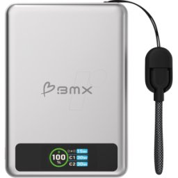 BMX B939-10-SI - Banco de energía, Estado sólido, sólido, 10000 mAh, MagSafe, pla