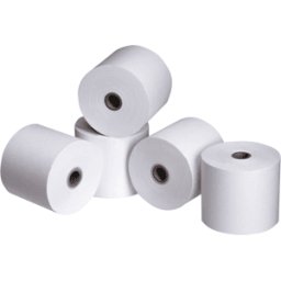 FREI THERMOROLLE 5725 - Papel térmico, 57 mm, 25 m, paquete de 5