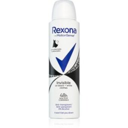 Invisible Black And White Antitranspirante En Spray Anti-Manchas Amarillas Y Blancas 150 Ml