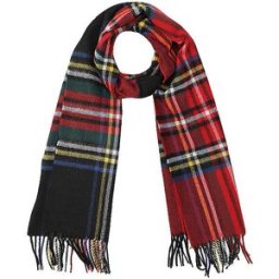 Gloverall Bufanda de cachemira CAMEL THOMPSON rojo
