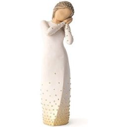 Willow Tree Figura Wishing 27884 marrón