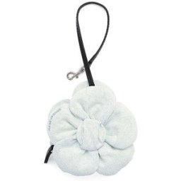 Marc Jacobs Llavero THE COOKIE POUCH CHARM blanco