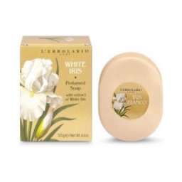 L'Erbolario Iris Blanco Jabon Pastilla Perfumado 125 gr