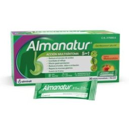 Almanatur Acción Multisíntoma 5 en 1 20 sticks monodosis melocotón