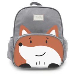 Mochila Pequeña Gris/Zorro 25 x 20 x 9 cm de Moovo