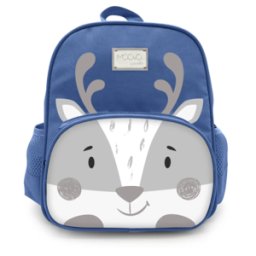 Mochila Pequeña Azul/Reno 25 x 20 x 9 cm de Moovo