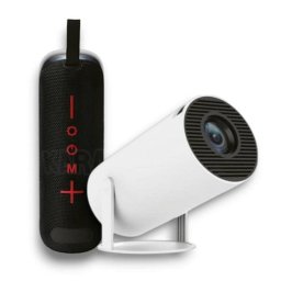 Proyector HY300 4K LCD 120" Portátil + Altavoz Bluetooth TG-384 Extras