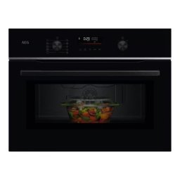 Horno eléctrico AEG TM5NK401B 44L Negro con microondas, grill y conectividad Wi-Fi